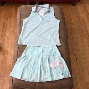 Fila Women's Light Blue Tennis Outfit